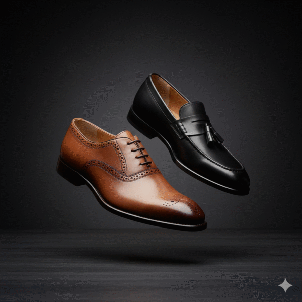 حذاء جلد رجالي كلاسيك