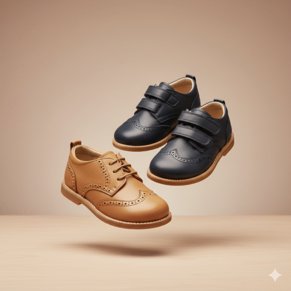 حذاء جلد أطفال