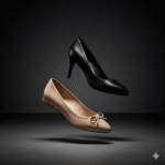 حذاء جلد حريمي